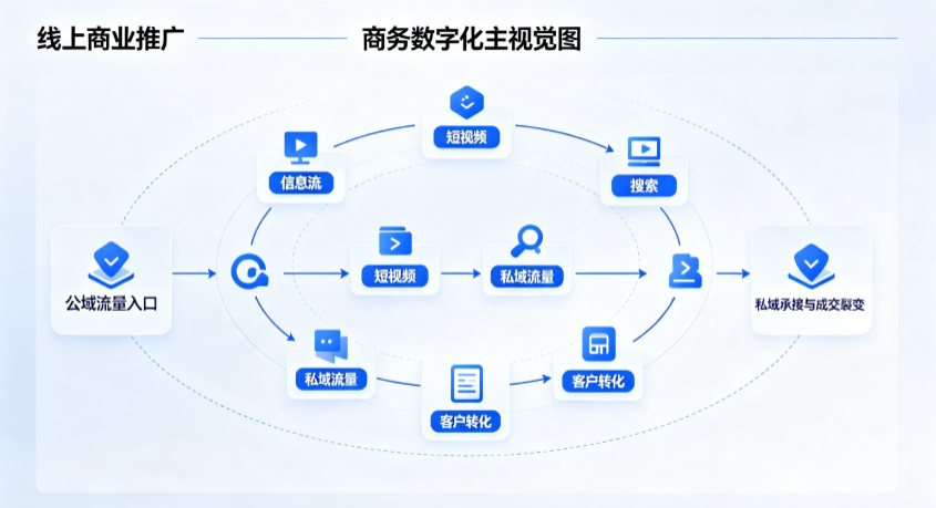 朔州线上商业推广怎么做？全域流量闭环搭建与低成本转化实战指南